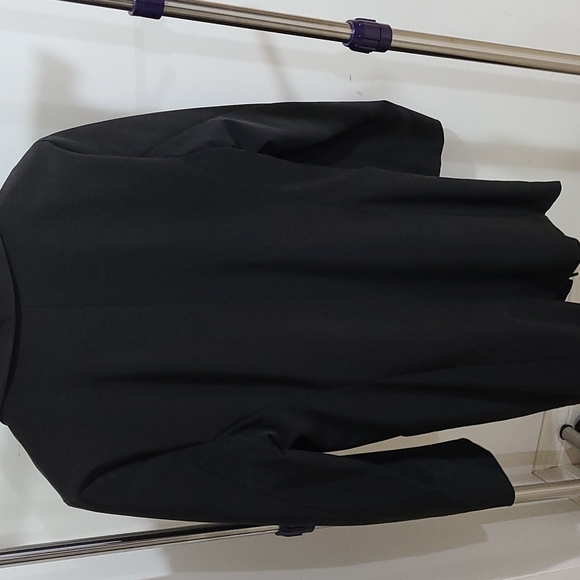 Theory Black Rain Jacket - Picture 3 of 3